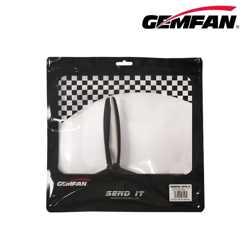 Rc Helicopter Blade - 2 pasang (2CW + 2CCW) Gemfan