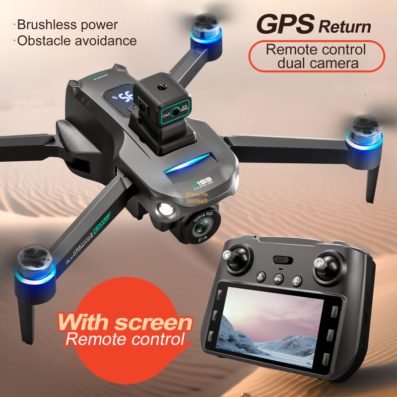 Rc Helicopter Electric - Drone Quadcopter kendali jarak jauh, Drone
