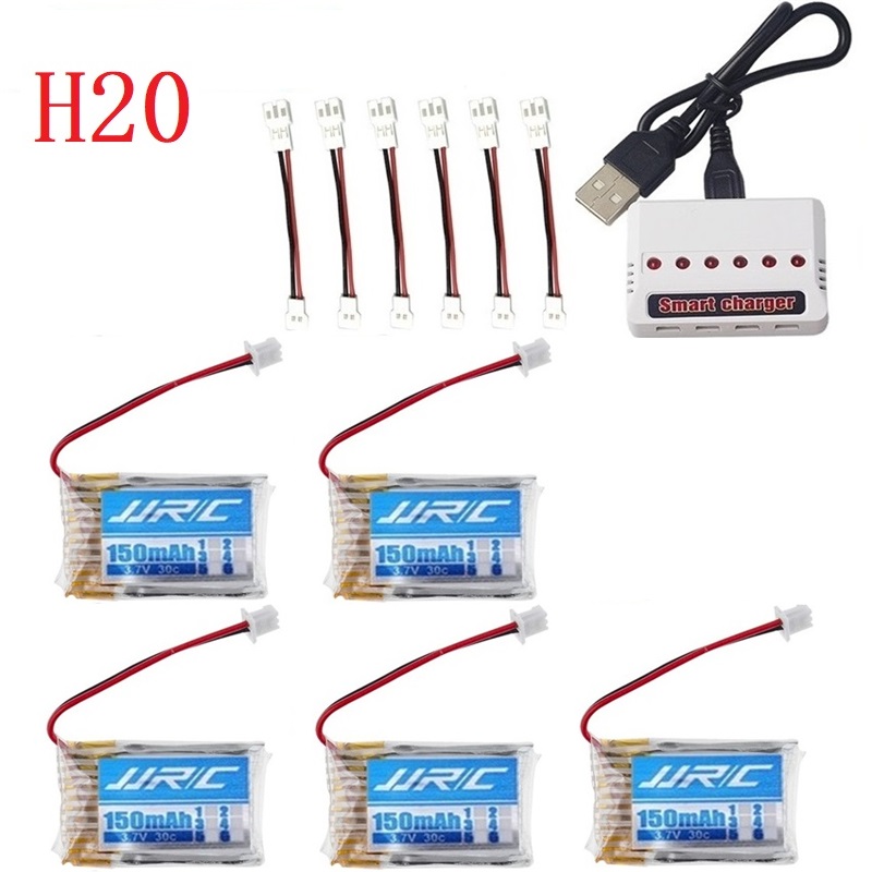 Baterai JJRC H20 Asli 3.7V 150 - Rc Helicopter Charger ulasan dan harga