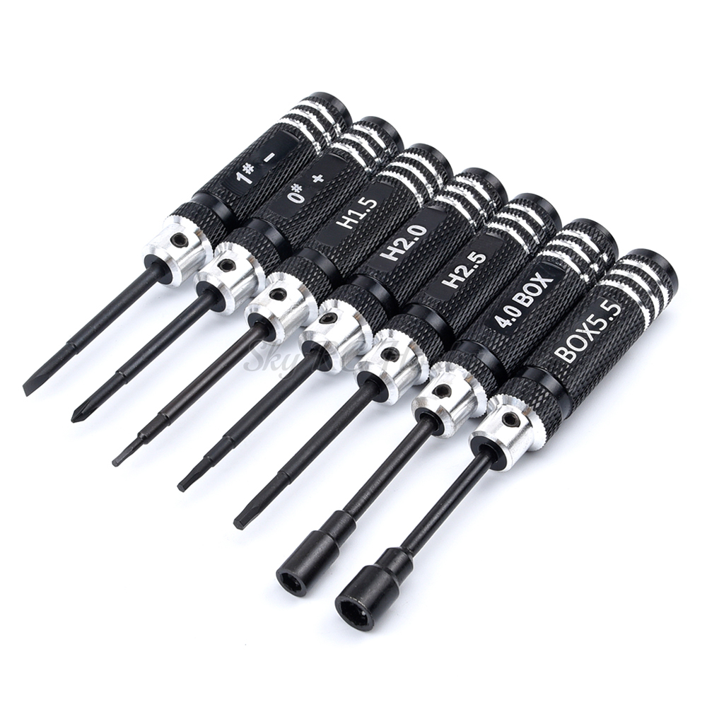 7 Buah/Set 0/1/1.5/2/2.5/4/5.5 - Rc Helicopter Tool Kit ulasan dan harga