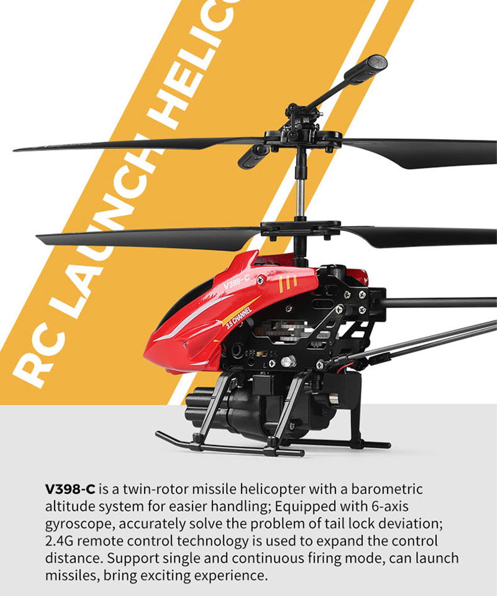 Helikopter RC Wltoys V398-C Pe - Rc Helicopter Gyro ulasan dan harga