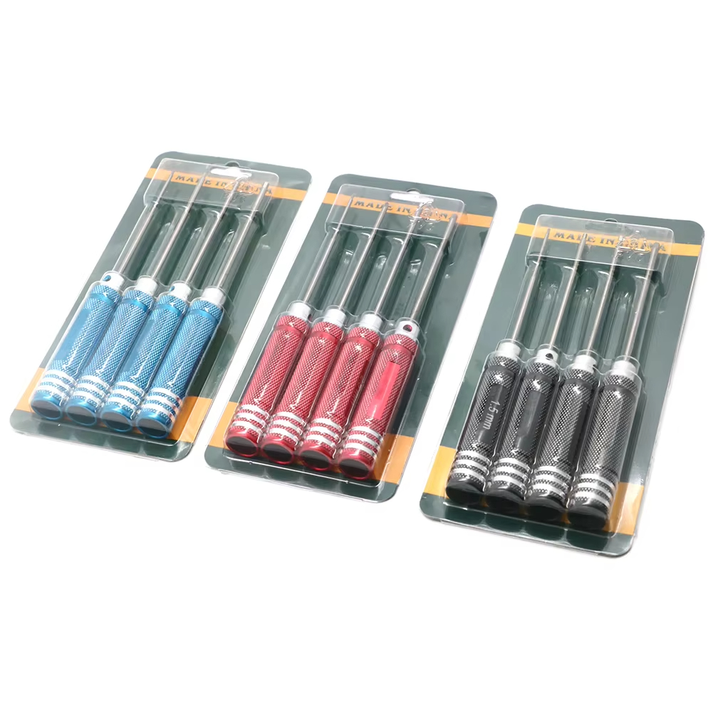 4 Buah Set Obeng Hex Lapisan T - Rc Helicopter Tool Kit ulasan dan harga