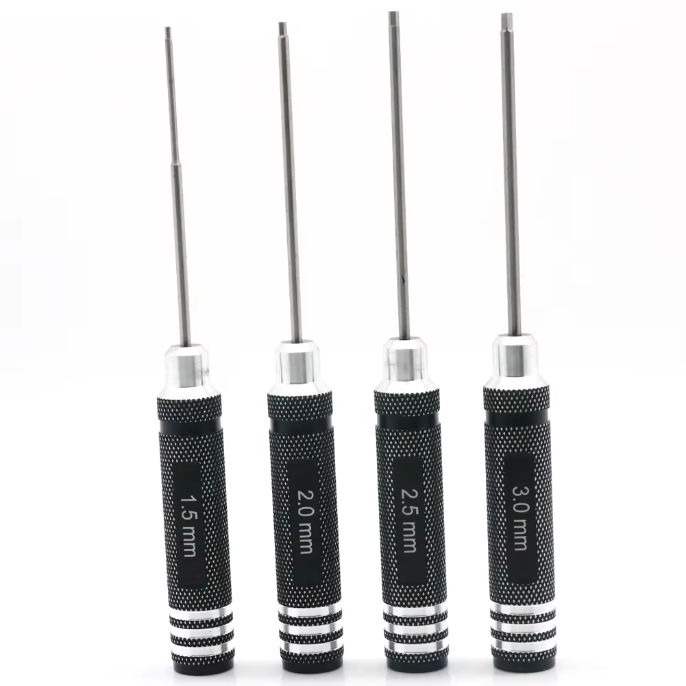 4 Buah Set Obeng Hex Lapisan T - Rc Helicopter Tool Kit ulasan dan harga