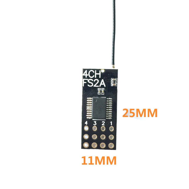 Flysky FS2A Penerima Mini 4CH  - Rc Helicopter Mini ulasan dan harga