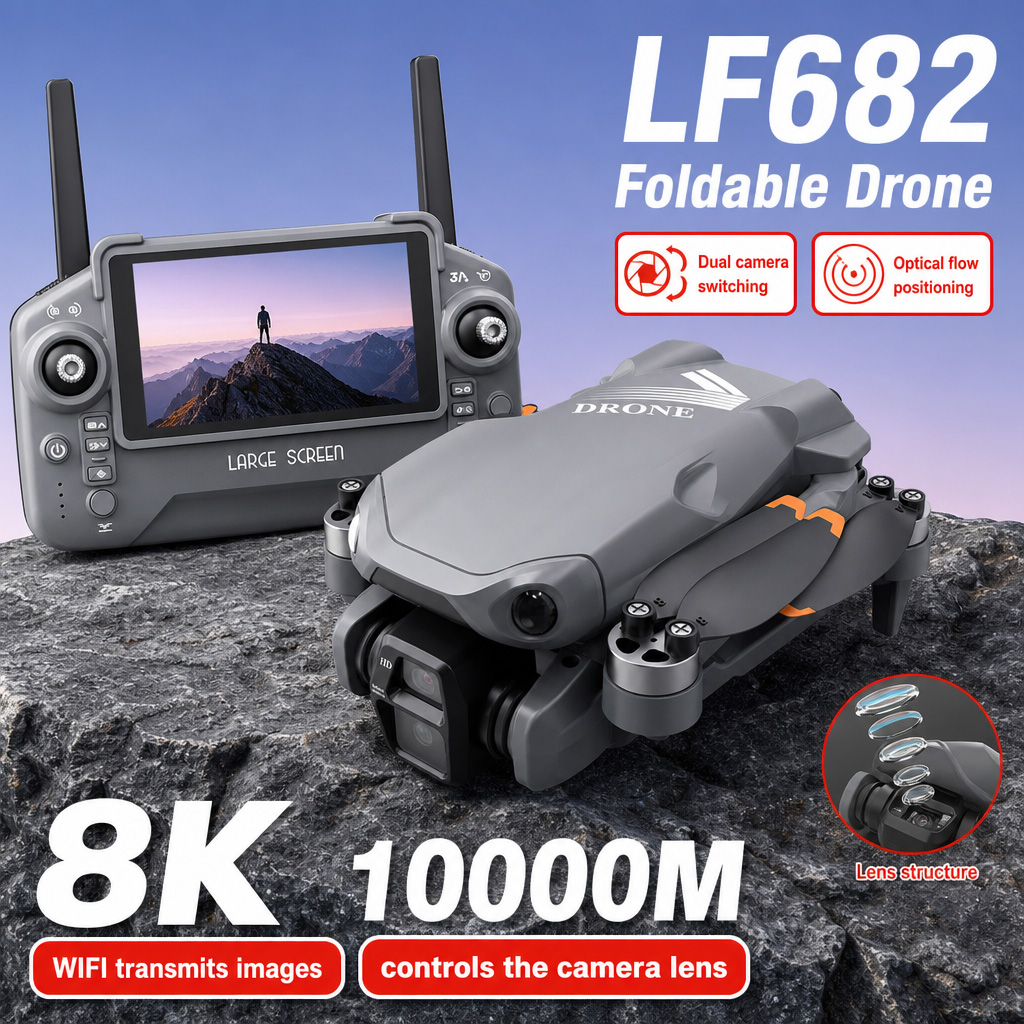 Foto Udara Drone LF682 8K HD K - Rc Helicopter Electric ulasan dan harga