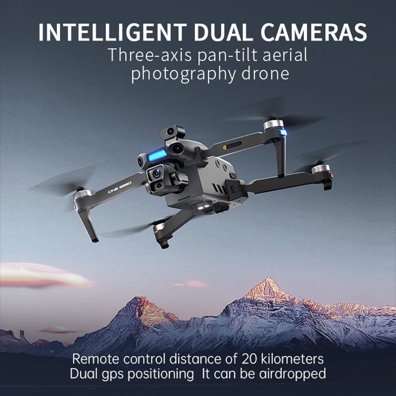 Drone Kamera Ganda 8K Baru 202 - Rc Helicopter Charger ulasan dan harga