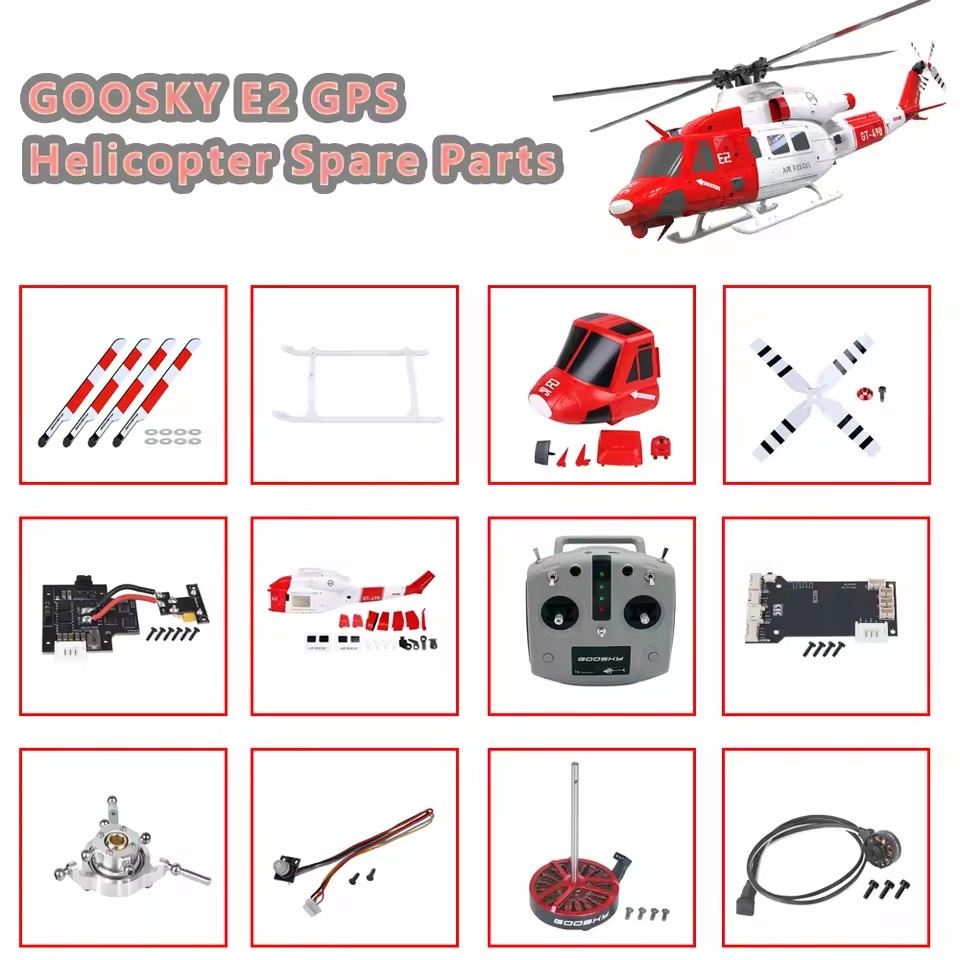 GOOSKY E2 GPS UH-1Y Suku Cadan - Rc Helicopter Bag ulasan dan harga