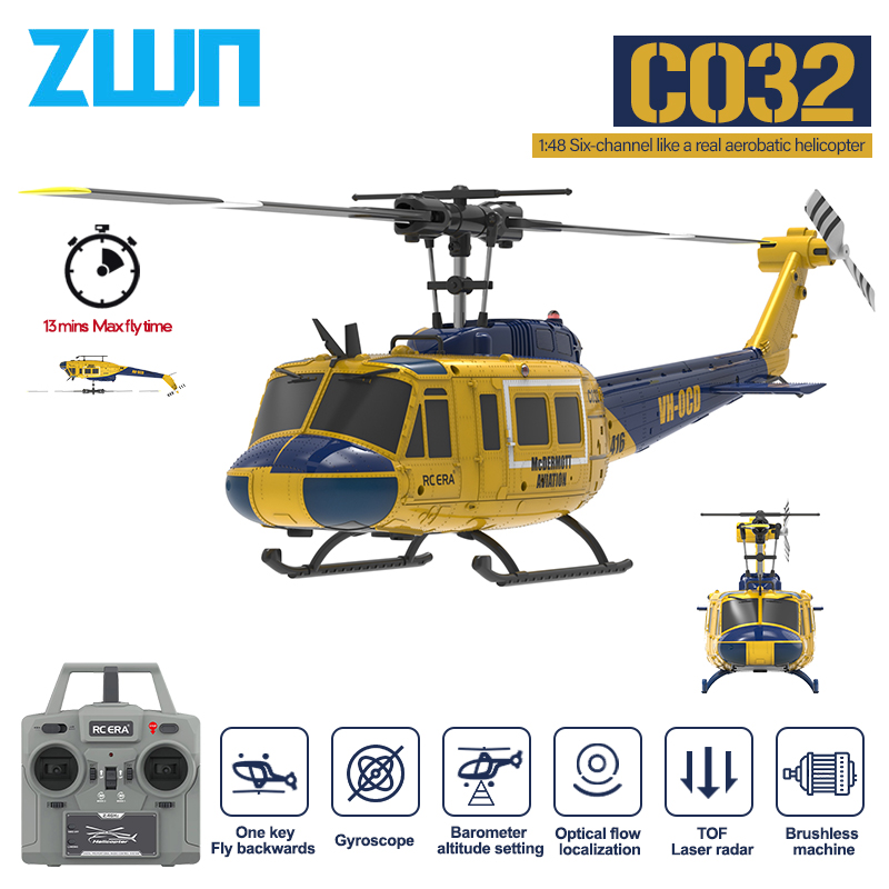 C032 RC Helikopter 2.4G 6-Aixs - Rc Helicopter Gyro ulasan dan harga