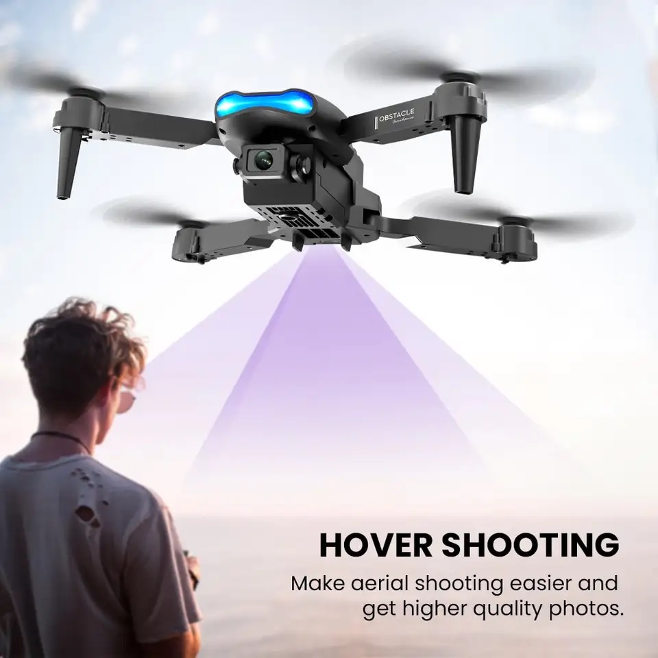 Drone Mini E99 kamera HD 4K WI - Rc Helicopter Nitro ulasan dan harga