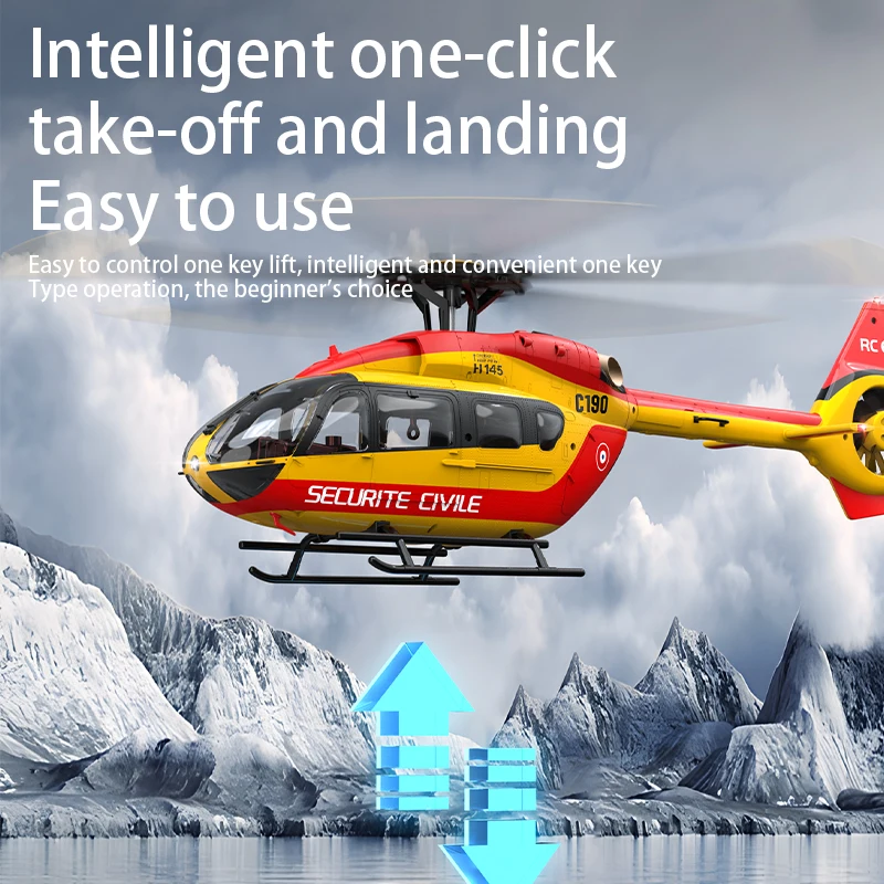 Helikopter RC C190 2.4G 6-Axis - Rc Helicopter Gyro ulasan dan harga