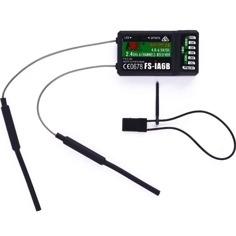 Flysky IA10B 2.4G penerima 10  - Rc Helicopter Bag ulasan dan harga