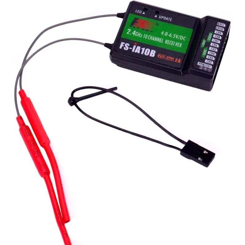 Flysky IA10B 2.4G penerima 10  - Rc Helicopter Bag ulasan dan harga