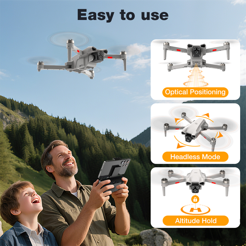 Drone Baru L017 Pro Brushless  - Rc Helicopter Charger ulasan dan harga