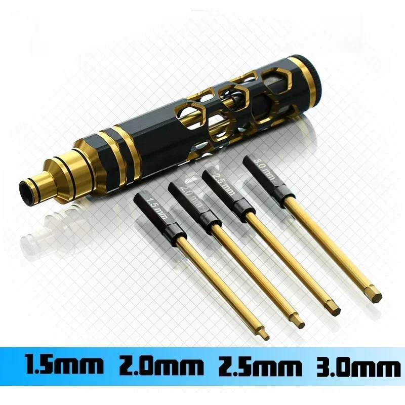 4 Dalam 1 Set Obeng Kepala Hek - Rc Helicopter Tool Kit ulasan dan harga